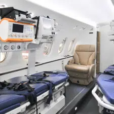 Med Wall in Air Ambulance
